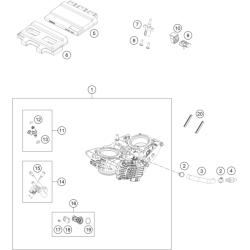 CORPS DU CLAPET D'ÉTRANGLEMENT