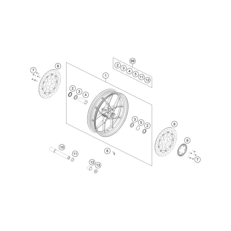 ROUE AVANT