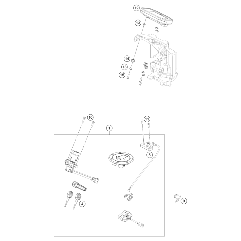 INSTRUMENTS / SYSTÈME DE VERROUILLAGE