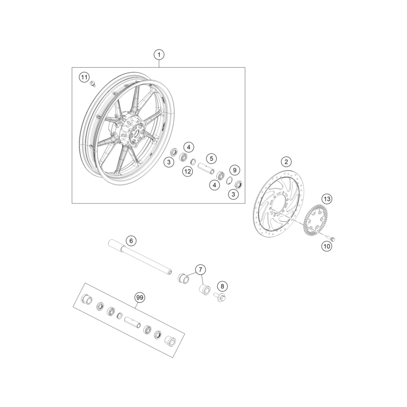 ROUE AVANT