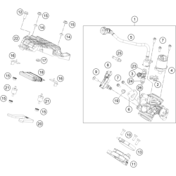 CORPS DU CLAPET D'ÉTRANGLEMENT