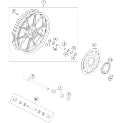 ROUE AVANT