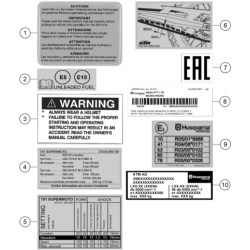 TECHNIC INFORMATION STICKER