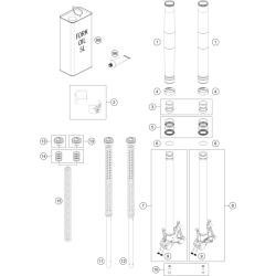 FOURCHE TÉLÉSCOPIQUE