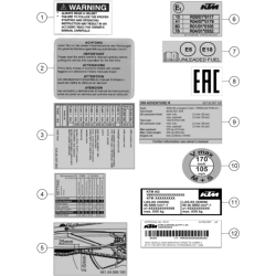 TECHNIC INFORMATION STICKER