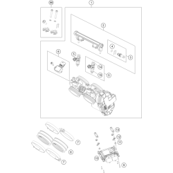 CORPS DU CLAPET D'ÉTRANGLEMENT