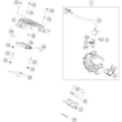 CORPS DU CLAPET D'ÉTRANGLEMENT