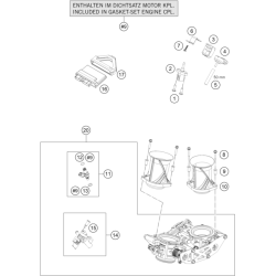 CORPS DU CLAPET D'ÉTRANGLEMENT