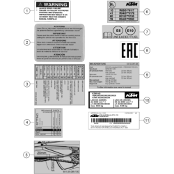 TECHNIC INFORMATION STICKER