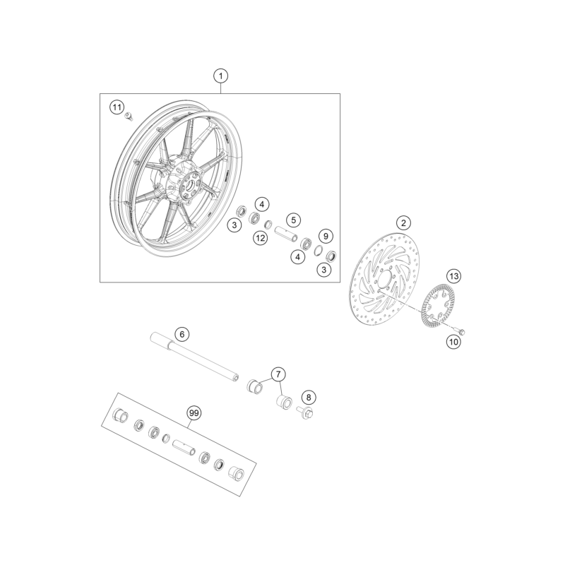 ROUE AVANT