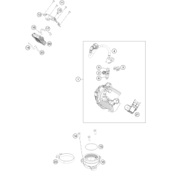 CORPS DU CLAPET D'ÉTRANGLEMENT