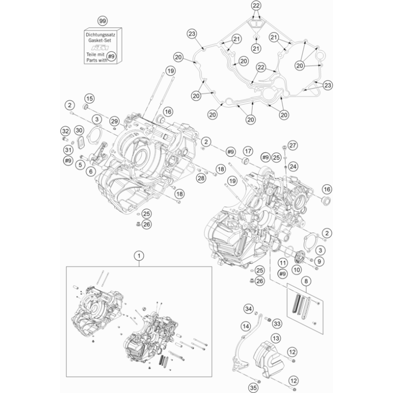 CARTER MOTEUR