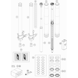 FOURCHE TÉLÉSCOPIQUE