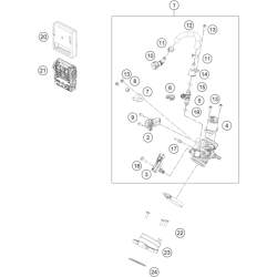 CORPS DU CLAPET D'ÉTRANGLEMENT