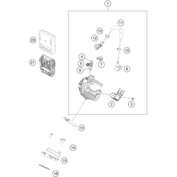 CORPS DU CLAPET D'ÉTRANGLEMENT