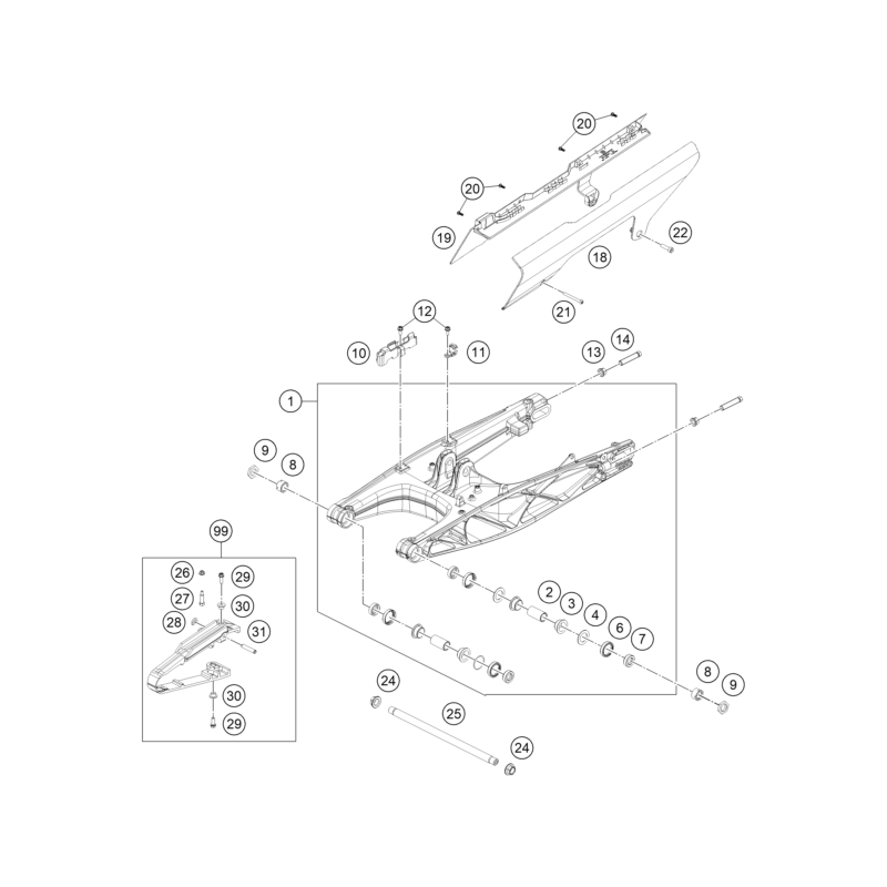 BRAS OSCILLANT