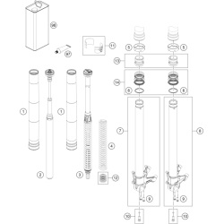 FOURCHE TÉLÉSCOPIQUE