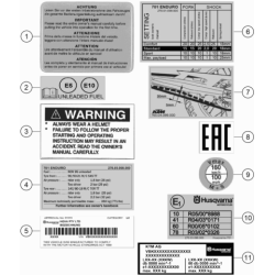 TECHNIC INFORMATION STICKER