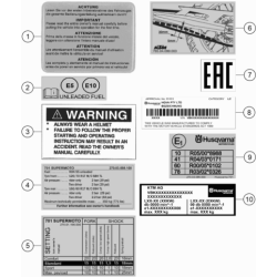 TECHNIC INFORMATION STICKER