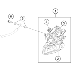 ÉTRIER DE FREIN ARRI?RE