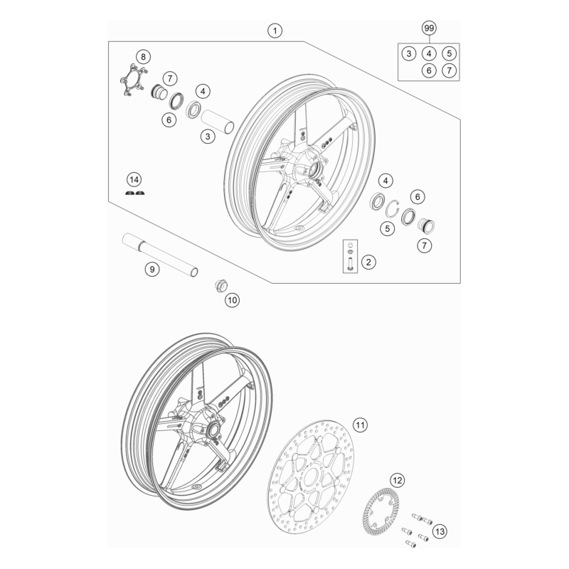 ROUE AVANT