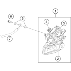 ÉTRIER DE FREIN ARRI?RE