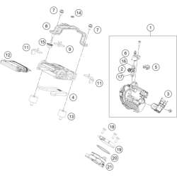 CORPS DU CLAPET D'ÉTRANGLEMENT