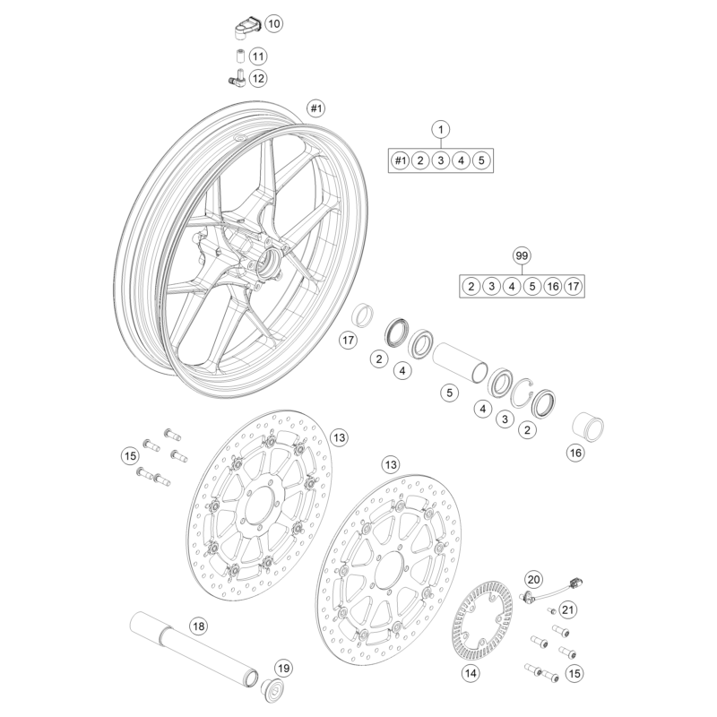 ROUE AVANT