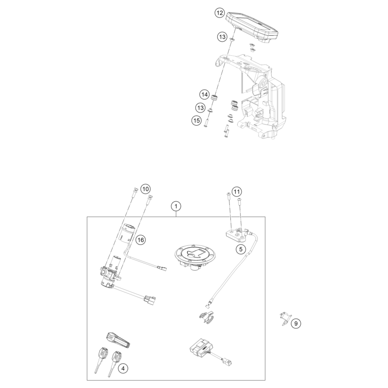 INSTRUMENTS / SYSTÈME DE VERROUILLAGE