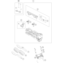 CORPS DU CLAPET D'ÉTRANGLEMENT