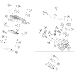 CORPS DU CLAPET D'ÉTRANGLEMENT