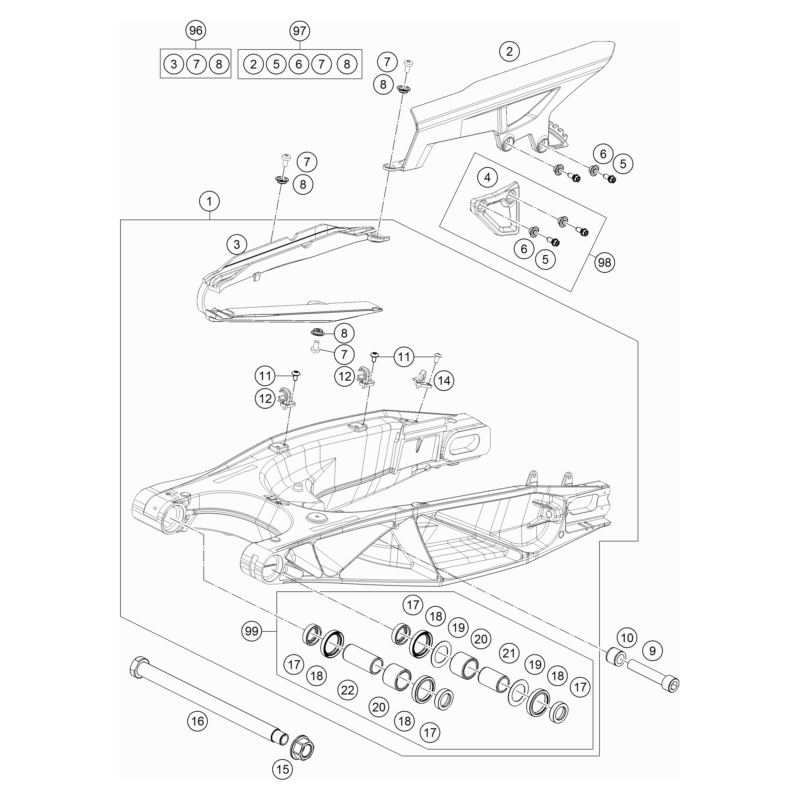 BRAS OSCILLANT