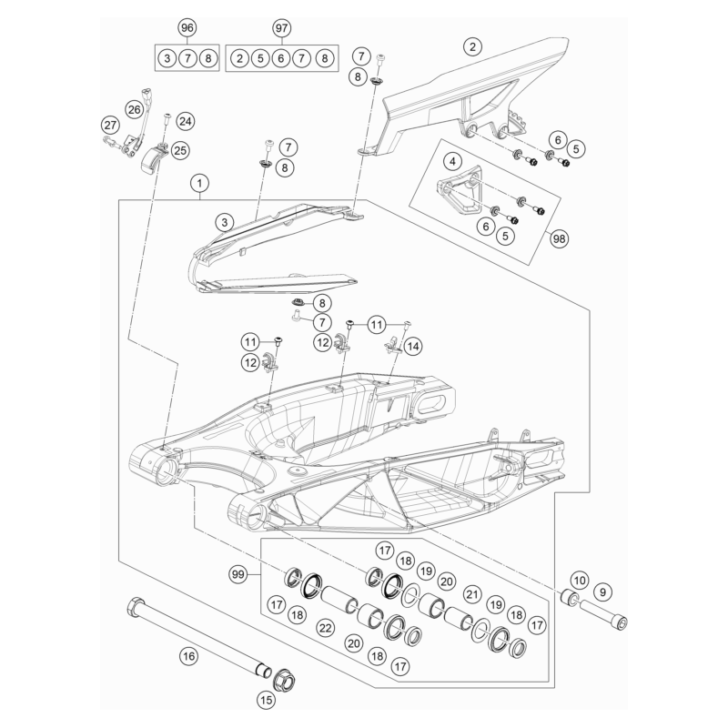 BRAS OSCILLANT