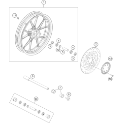 ROUE AVANT