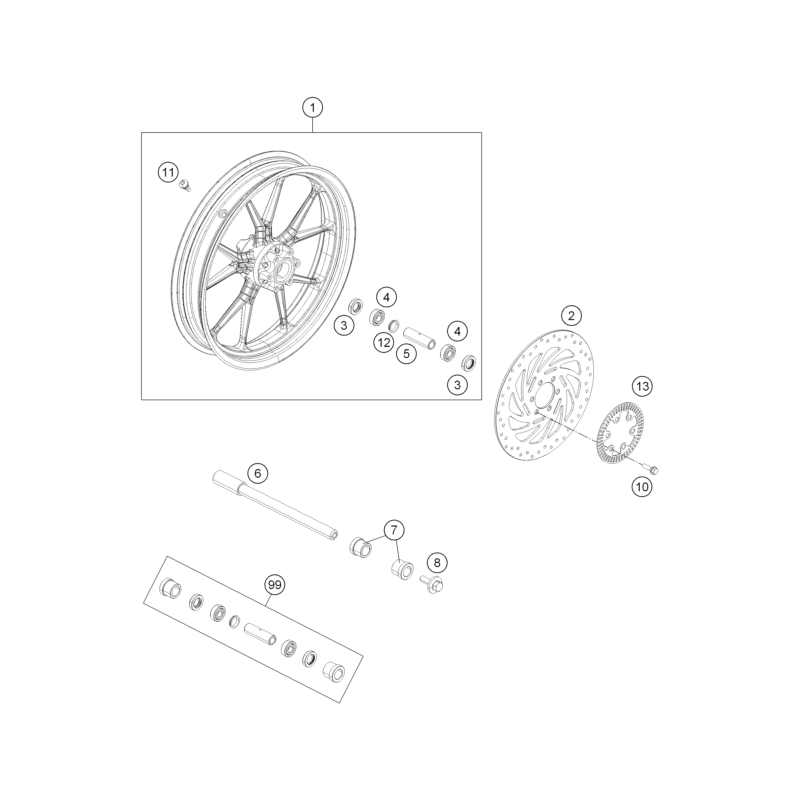 ROUE AVANT