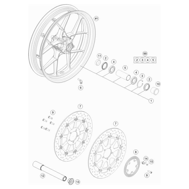 ROUE AVANT ROUE AVANT