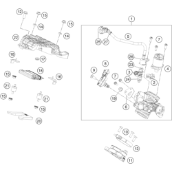 CORPS DU CLAPET D'ÉTRANGLEMENT