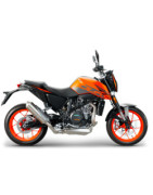 Pieces detachees d'origine pour votre KTM 690 Duke orange -Street - Naked Bike de l'annee 2018 | sportmotos.fr